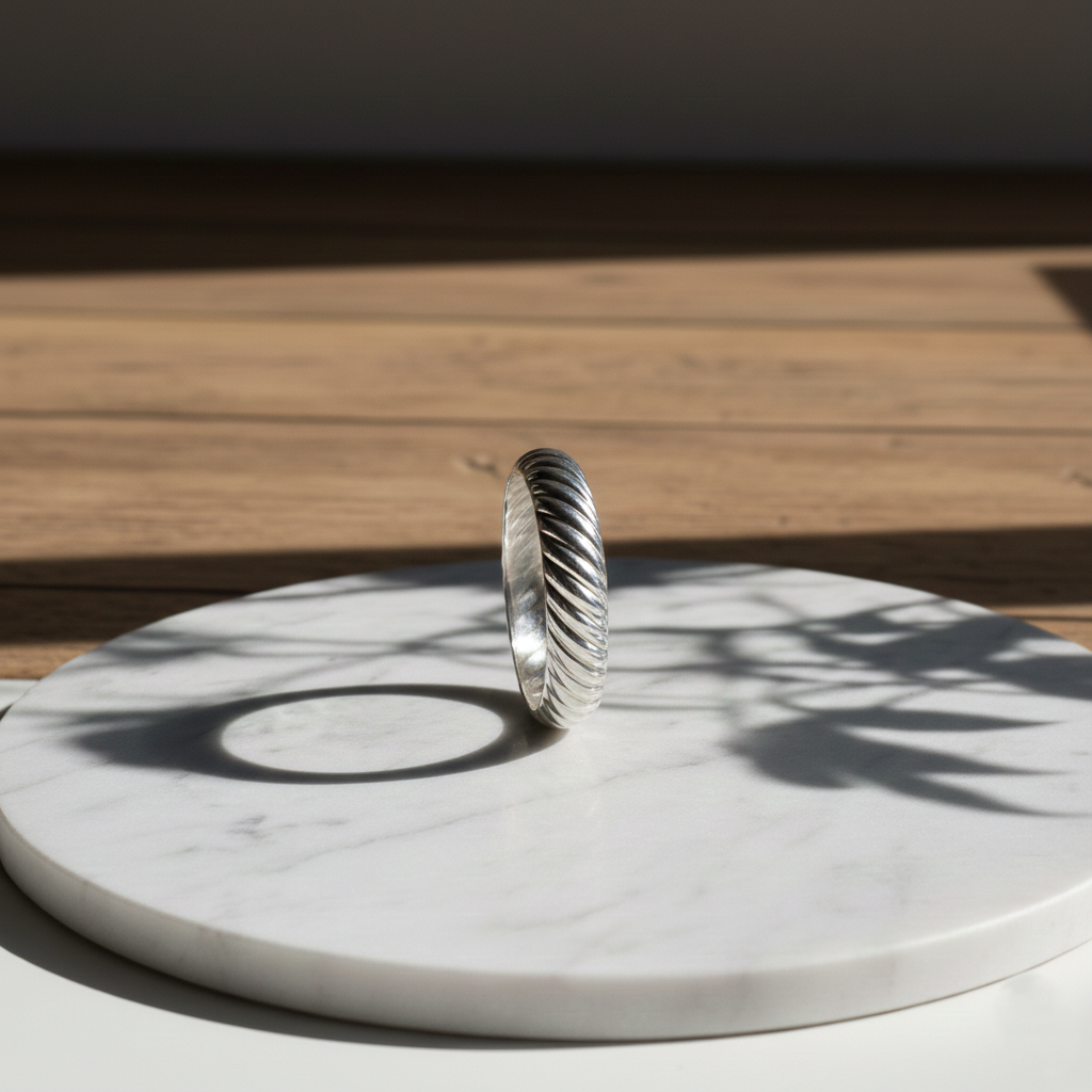 Croissant Kada - Silver